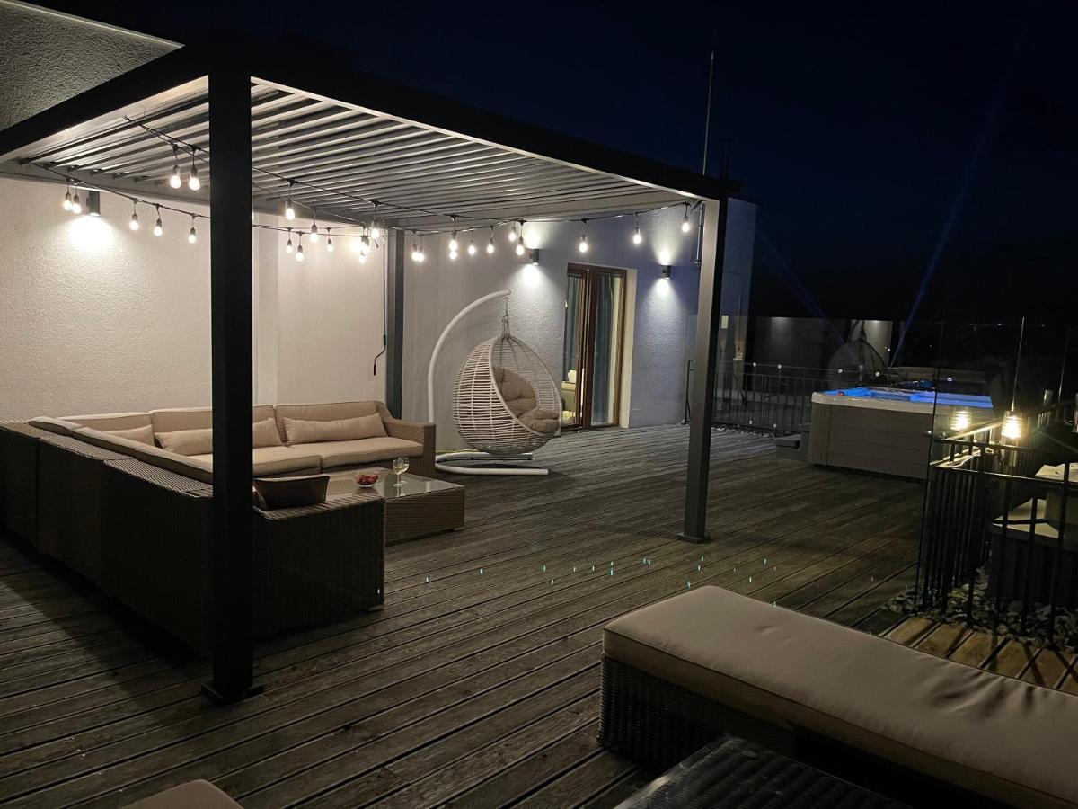 Sea View Penthouse Terrace Palanga Old Town Apartment Exterior photo