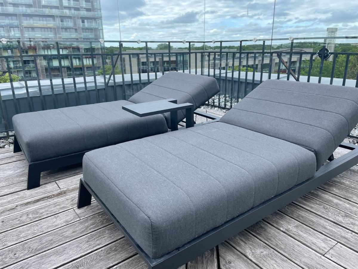 Sea View Penthouse Terrace Palanga Old Town Apartment Exterior photo