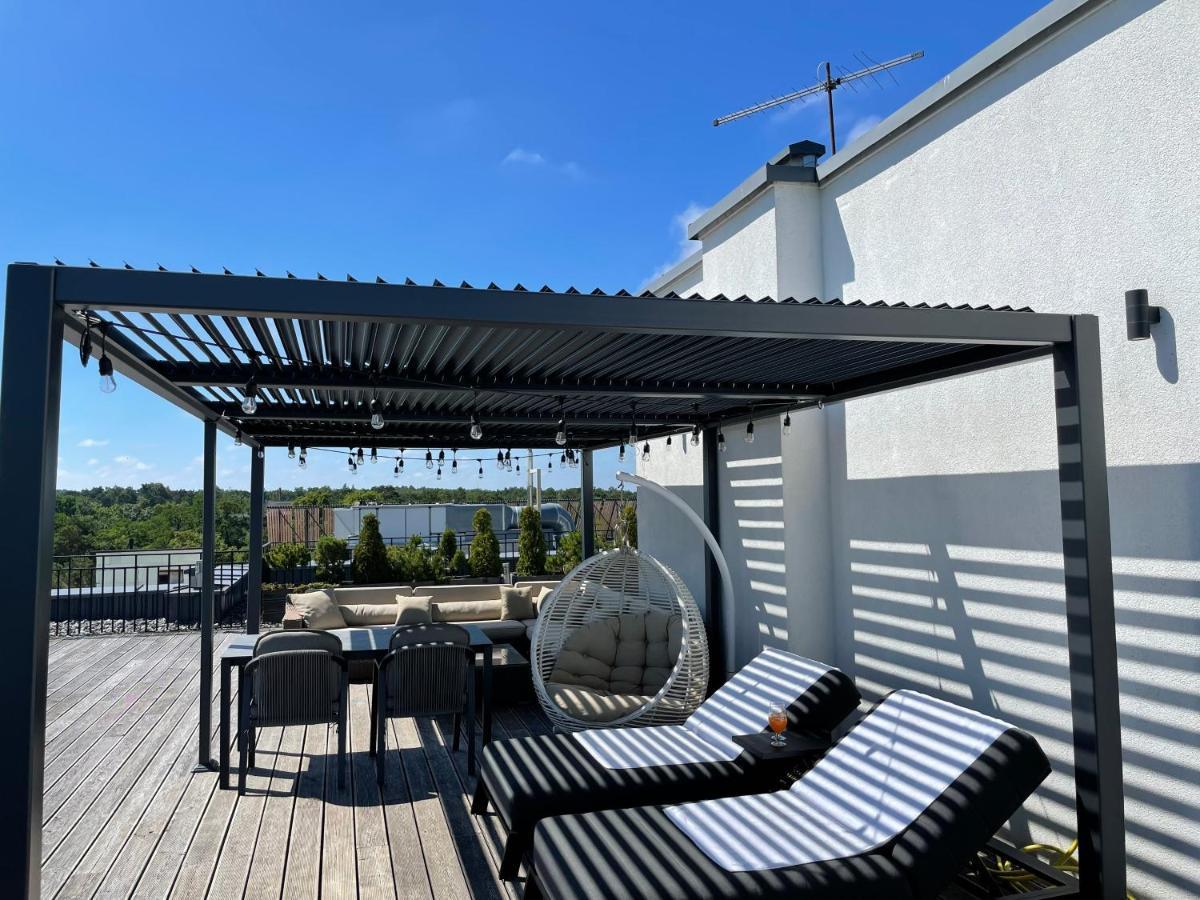 Sea View Penthouse Terrace Palanga Old Town Apartment Exterior photo