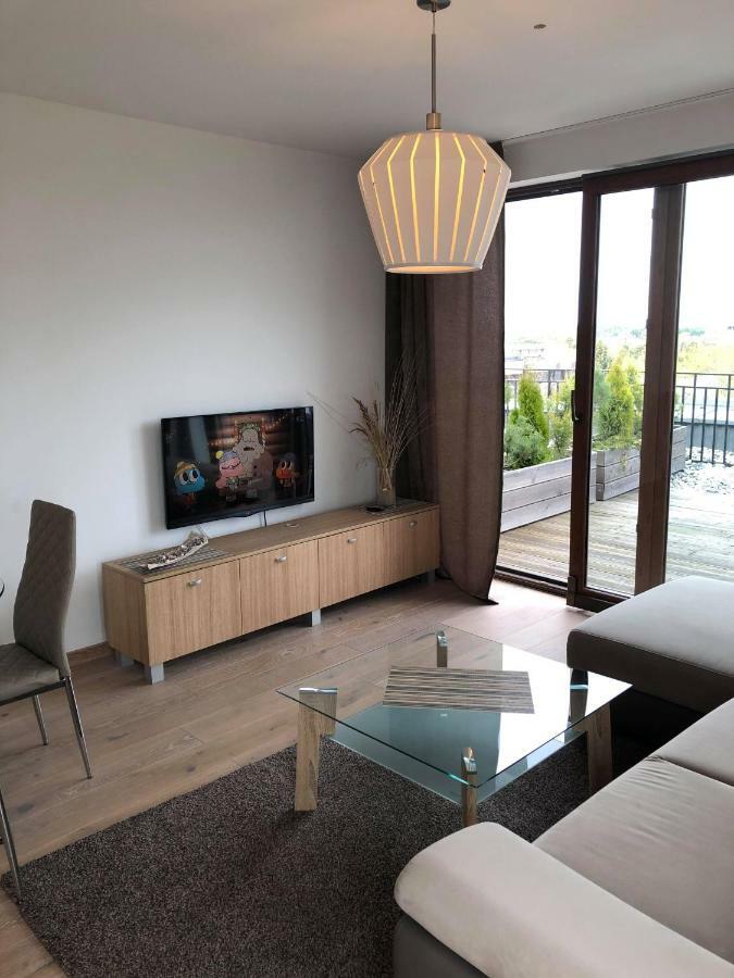 Sea View Penthouse Terrace Palanga Old Town Apartment Exterior photo