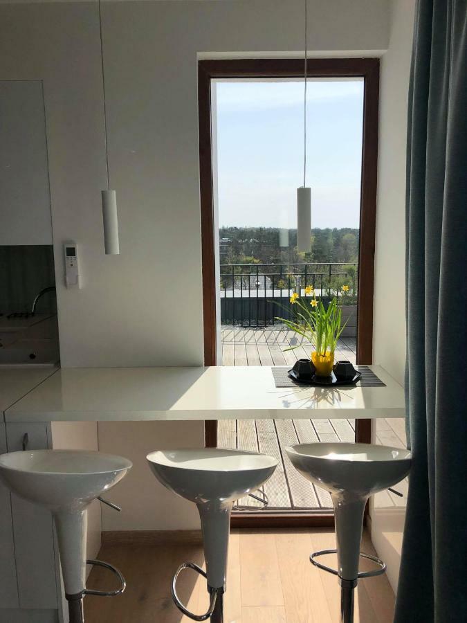 Sea View Penthouse Terrace Palanga Old Town Apartment Exterior photo